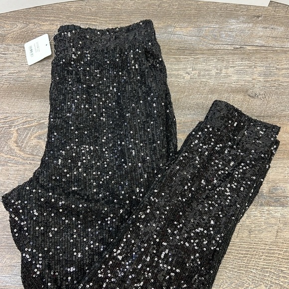NWT BB Dakota by Steve Madden Glitter End Joggers Size Medium - Picture 3 of 10